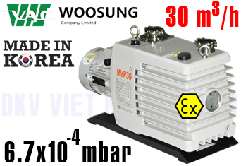 Bơm chân không chống cháy nổ Woosung MVP36 Ex