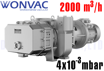 Bơm chân không tăng áp WonVac BS-2000