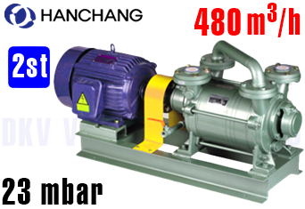 Bơm chân không vòng nước Hanchang  HWVP-2-800