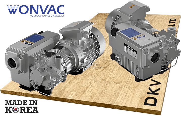 bom chan khong wonvac wovp-0040, wonvac oil lubricated rotary vane vacuum pumps wovp-0040