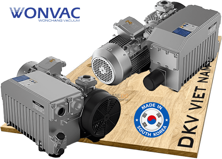 Bơm chân không Wonvac WOVP-0200, Wonvac Oil Lubricated Rotary Vane Vacuum Pumps WOVP-0200