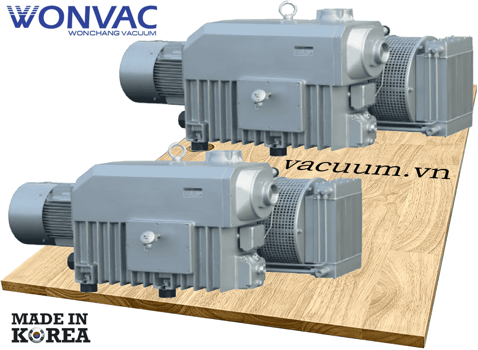 Bơm chân không Wonvac WOVP-0800, Wonvac Oil Lubricated Rotary Vane Vacuum Pumps WOVP-0800