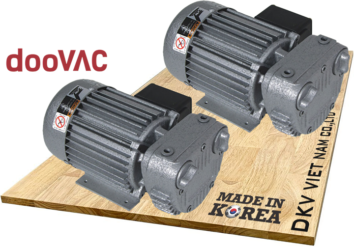 bom chan khong kho doovac sml-140, doovac dry rotary vanes vacuum pumps sml-140
