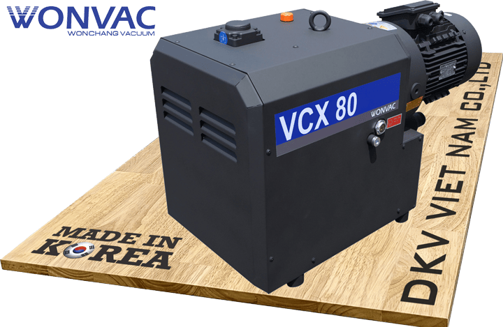 Bơm chân không khô Wonvac VCX-80, Wonvac dry claw vacuum pumps VCX-80