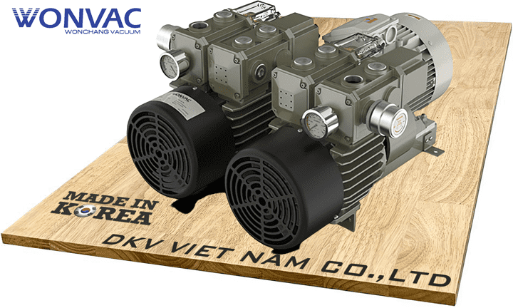 Bơm chân không khô Wonvac WBS-30A, Wonvac dry rotary vanes vacuum pumps WBS-30A
