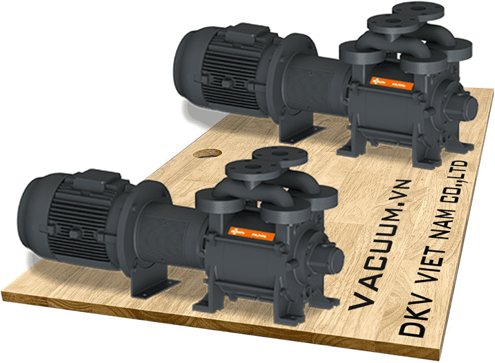 Bơm chân không vòng nước Busch Dolphin LA 0435 A, Busch liquid ring vacuum pump Dolphin LA 0435 A