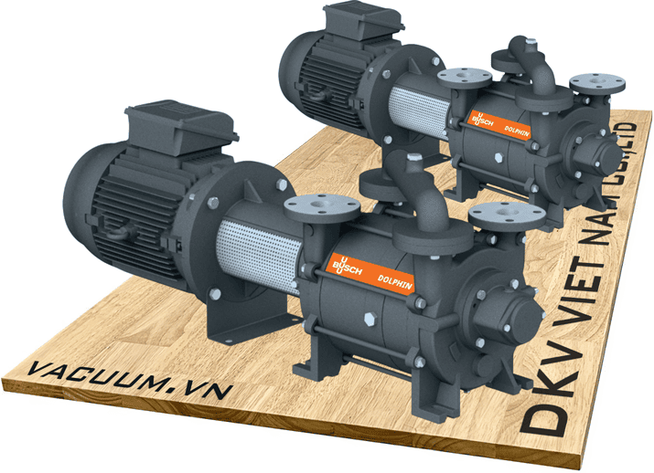Bơm chân không vòng nước Busch Dolphin LB 0265 A, Busch liquid ring vacuum pump Dolphin LB 0265 A
