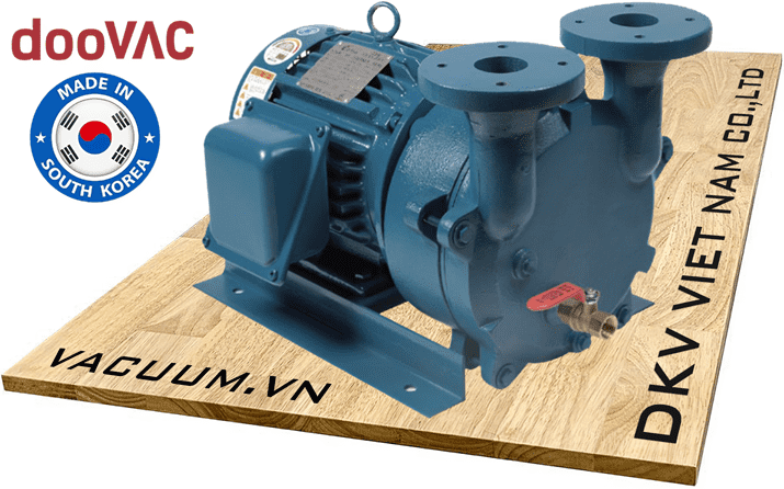 bom chan khong vong nuoc doovac dwv-27h, doovac liquid ring vacuum pump dwv-27h